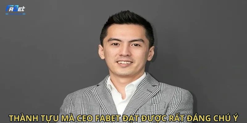 Thành tựu mà CEO Võ Tuấn Anh đạt được rất đáng chú ý