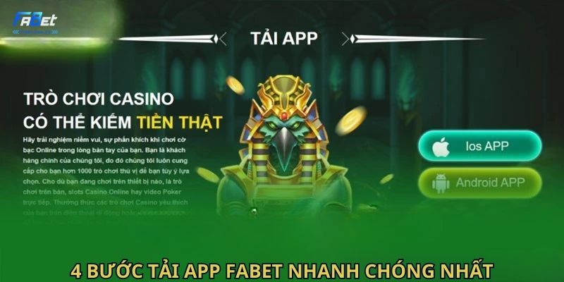 4 bước tải app Fabet nhanh chóng nhất