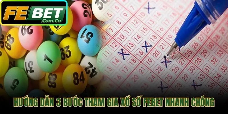 Quy trình xổ số tham gia đơn giản chỉ trong ba bước