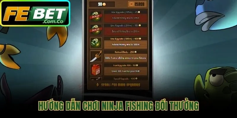Hiểu rõ luật chơi Ninja Fishing qua hai giai đoạn độc đáo