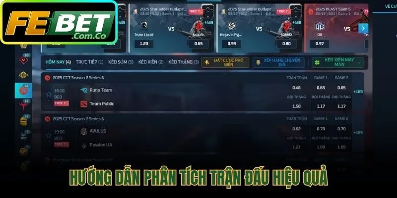 Phân tích phong độ và meta game để nhận định kèo đấu